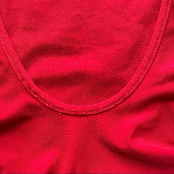 Burberrys Sport Red One Piece Swimsuit Size Small - Picture 5 of 8